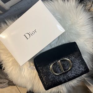 Dior Black Velvet Trousse